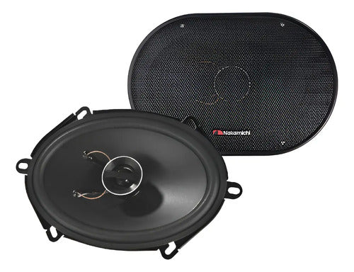 Bocinas Coaxiales 4x6 Pul 20w Rms 2 Vías Nakamichi Nse4618