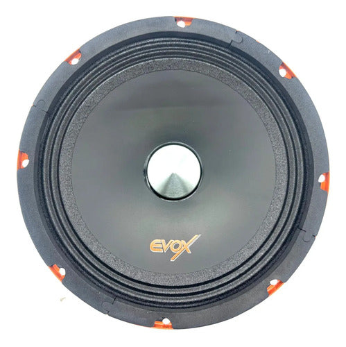 Medio Rango 8puLG Evox Evx8slim 800 Watts Linea Slim Color Negro