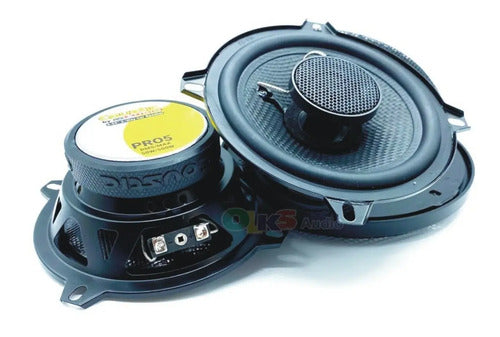 Bocinas 5.25 Pulgadas Coustic Pro5 2 Vias 500 Watts Max Color Negro
