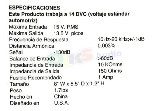 Epicentro Restaurador De Bajos C/ Control Remoto Krack Kb-10