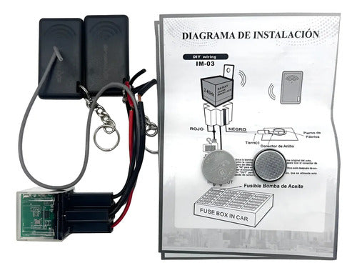 Inmobilizador Inalambrico Tipo Relay Auto Extreme Inmo-rel