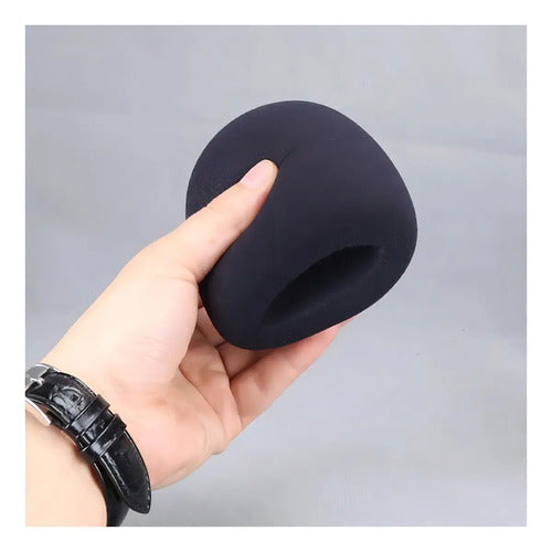 Esponja Paravientos Anti Pop Microfono 490-971 Radox Negro