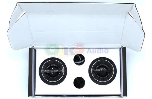 Par Tweeter 1.5 PuLG. 15w. Rms Crossover Nakamichi Nse-t131 Color Negro