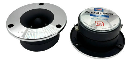 Set De Medios 8 Pul 2 Vias 500w Rms Audiolabs Adl-pro8.2os