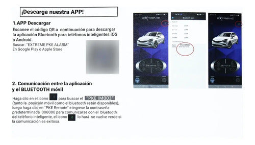 Inmovilizador Via Bluetooth, Llavero Y App Extreme Ex-inmobt