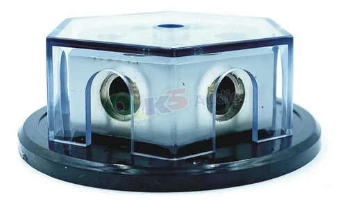 Distribuidor Corriente 2 Calibre 0, 4 Calibr 4 Krack Kdb-2sv