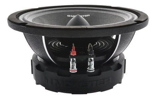 Par Medios Rangos De 8'' 600 Watts Rms 8 Ohms Monster Sma801