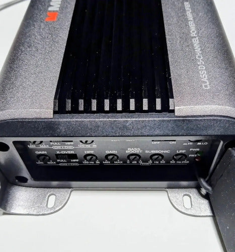 Amplificador Marino 5 Canales Monster Auto Arc1300.5 2600w Gris