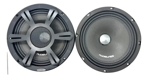 Set De Medios 8 Pul 2 Vias 500w Rms Audiolabs Adl-pro8.2os