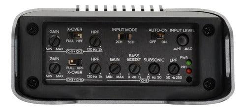 Amplificador Marino 5 Canales Monster Auto Arc1300.5 2600w Gris