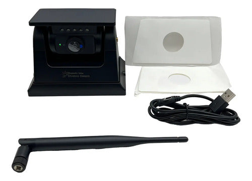 Cámara Solar Inalámbrica Y Monitor 7'' Wifi Treo Tr-mt7cpmag