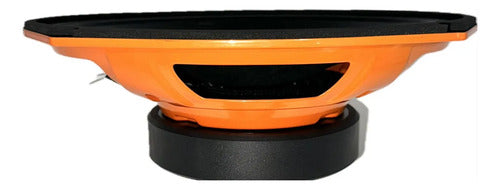 Medio Rango 6x9puLG Evox Evx69slim 800 Watts Linea Slim Color Negro