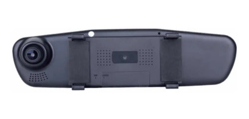 Retrovisor Pantalla 4.3 Dvr Y 2 Cámaras Extreme Ex-rtcamdvr