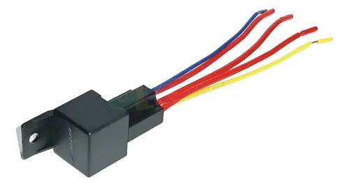 Relay Relevador Con Arnés 5 Patas 12v 30a Alrama Extreme