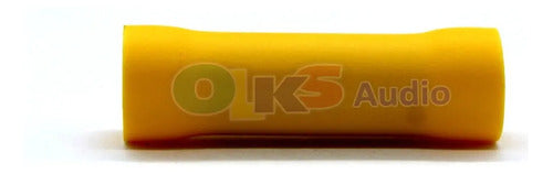 100 Conector Tubo Amarillo C.12-10 Audiolabs Adl-ttub-am1210