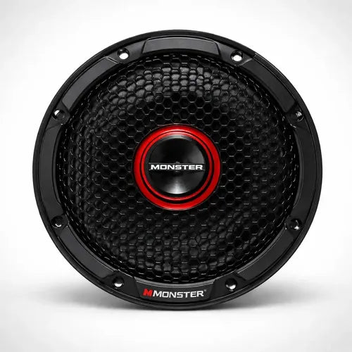 Bocinas Coaxiales 6.5 Pulgadas Monster Auto Ms652c 55w Rms Negro