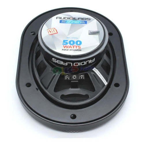 2 Medios Rangos De 5x7 250w Rms 500w Max Audiolabs Adl-57mr2