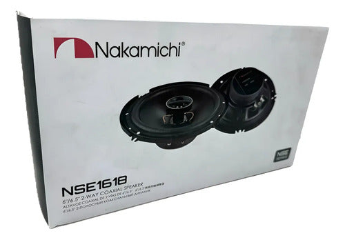 Par Bocinas 6.5 2 Vías 30w Rms Nakamichi Nse1618 Color Negro