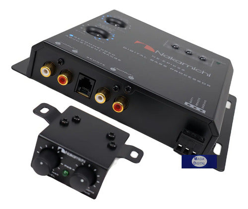 Epicentro Procesador Bajos Nakamichi Ne-epic22 Doble Perilla Color Negro