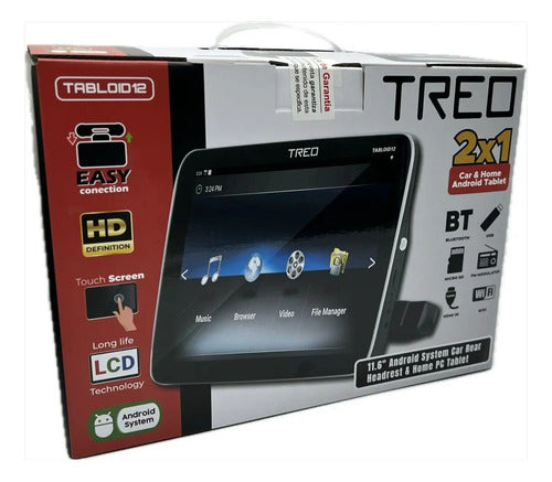 Cabecera Pantalla 11.6'' Hd Pc Tablet Wifi Bt Treo Tabloid12