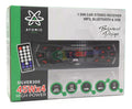 Autoestereo Fm Mp3 Usb Aux Bt Control 2 Rca Atomic Silver300