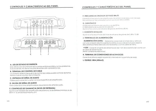 Amplificador 1 Ch Clase D 950w Rms 1ohm Nakamichi Nap-950.1d