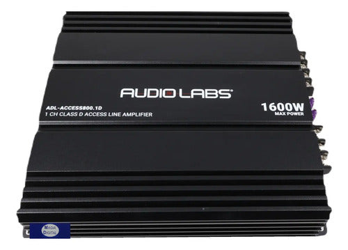 Amplificador 1 Canal 200w @4ohms Audiolabs Adl-access800.1d