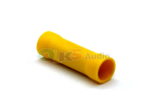 100 Conector Tubo Amarillo C.12-10 Audiolabs Adl-ttub-am1210