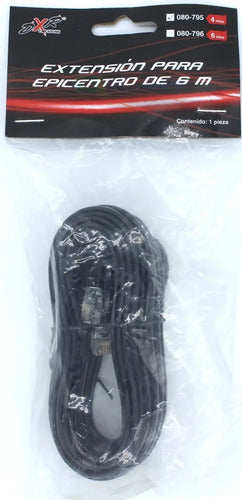 Cable Extensión Rj11 6 Metros 4 Hilos Dxr Modelo 080-795