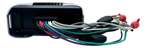 Amplificador Marino Mini 130w 4 Canales Monster Arc80.4 Plateado