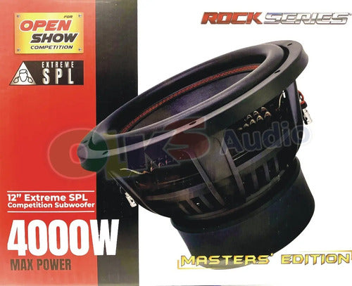 Subwoofer 12 Pulgadas 2 Ohms 2000w Rms Rockseries Rks-12d2xs