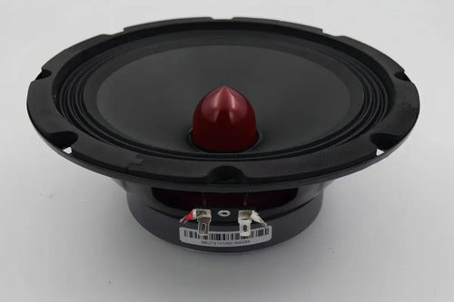 Medio Rango De 8'' 450w. 8 Ohm Spl Open Show Mtx Audio Rtx88 Color Negro Con Rojo