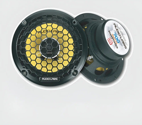 Par Bocinas 6.5 Sq Fibra Vidrio 70w Rms Audiolabs Adl-f65sq