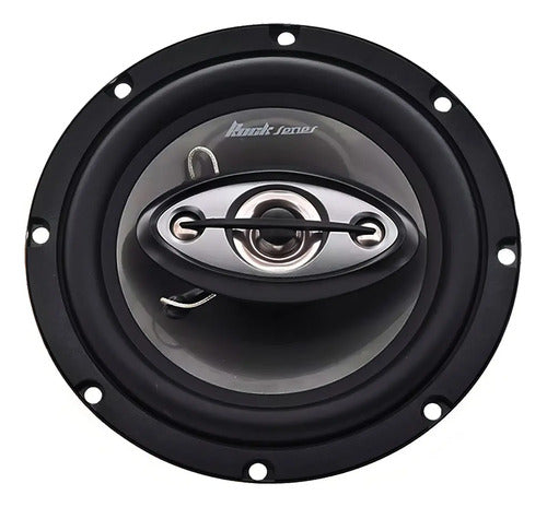 Bocinas 6.5 Rock Series Rks-p654 4vias 650 Watts Full Range Color Gris