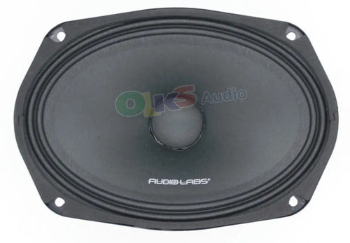 Par Medios Rangos 6x9 350w Rms Open Show Audiolabs Adl-69mr2
