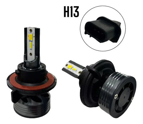 Kit Luces Focos Led Csp Tricolor 48w. 15000 Lm Imloya R3-h13