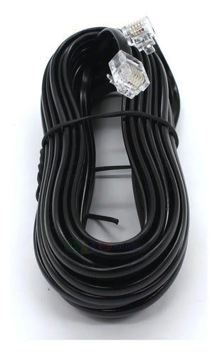 Cable Extensión Rj11 6 Metros 4 Hilos Dxr Modelo 080-795