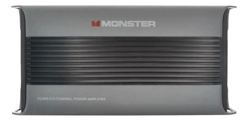 Amplificador Marino 5 Canales Monster Auto Arc1300.5 2600w Gris