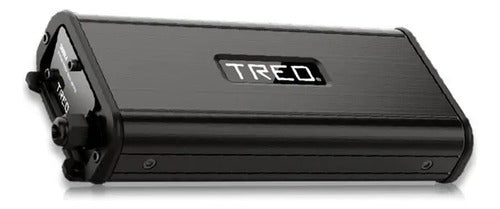 Amplificador Mini Marino Mono 1 Canal 500w Rms Treo Shark1 Color Negro