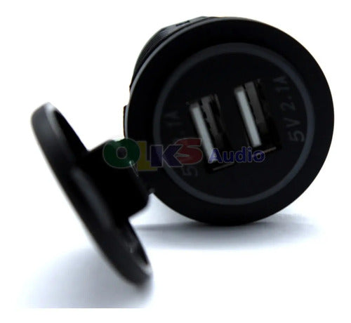Cargador Doble Toma Usb Tipo Socket Rock Series Rks-ch5v4a