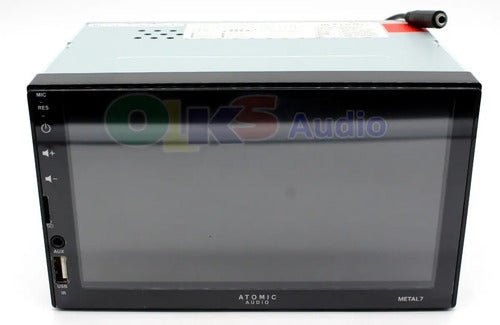 Autoestereo Pantalla D 7 Mirrorlink Mp5 Camara Atomic Metal7