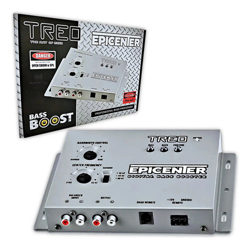 Epicentro Digital Restaurador De Bajos Control Remoto Con Filtro Subsonico Para Subwoofer