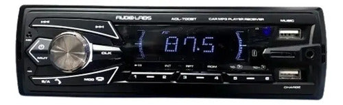 Autoestéreo Multimedia Usb Bluetooth Audiolabs Adl-700bt