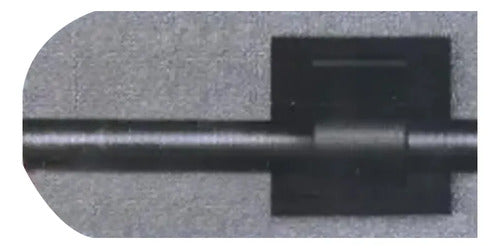 Clip C/ Adhesivo Sujeta Cables 12 Pz Rockseries Rks-cc12