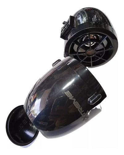 2 Bocinas X Moto De 3'' 100w Max Bt Usb Extreme Ex-motobt100
