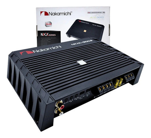 Amplificador 2 Canales Nakamichi 900w Max Clase Ab Nkxa900.2 Negro