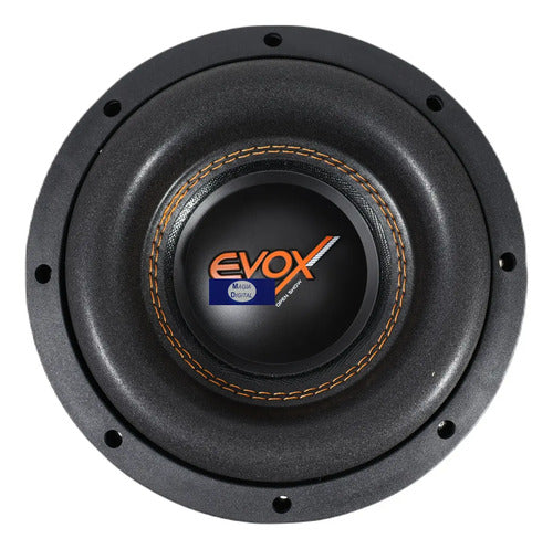 Subwoofer 8 PLG Evox Evx8pw Doble Bobina 1500w Max Color Negro