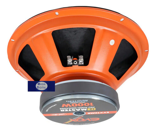 1 Medio Rango De 12 500w. Rms 8 Ohms Open Show Evox Evx12mr