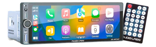 Estéreo 1 Din Pantalla 7 PLG Audio Labs Carplay Inalámbrico Negro