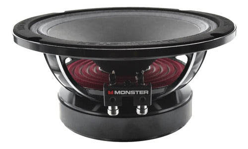 1 Medio Rango Coaxial De 8'' 600w Rms 8 Ohms Monster Smc802